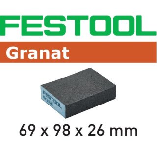 Festool Handschleifblock Granat 69x98x26 220 GR/6