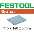 Festool Schleifpad 115x140x5 MF 1500 GR/20 Granat