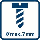 Bosch FlexiClick-Aufsatz GFA 12-X, 1/4-Sechskant-Bithalter