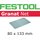 Festool Netzschleifmittel STF 80x133 P180 GR NET/50 Granat Net