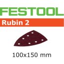 Festool Schleifblätter STF DELTA/7 P120 RU2/50 Rubin 2
