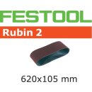 Festool Schleifband L620X105-P60 RU2/10 Rubin 2