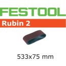 Festool Schleifband L533X 75-P60 RU2/10 Rubin 2
