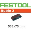 Festool Schleifband L533X 75-P100 RU2/10 Rubin 2