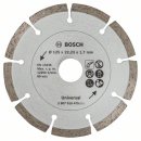 Bosch Diamanttrennscheibe für Baumaterial, Durchmesser: 125 mm