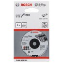 Bosch Schruppscheibe Expert for Inox A 30 Q INOX BF, 76 x 4 x 10 mm, 2 Stck