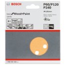 Bosch Schleifblatt C470, 125mm, 60, 120, 240, 8...