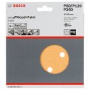 Bosch Schleifblatt C470, 150 mm, 60, 120, 240, 6...