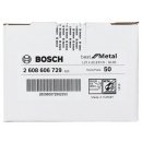 Bosch Fiberschleifscheibe R574, Best for Metal, Zirkonkorund, 115 mm, 22,23 mm, 100