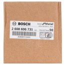 Bosch Fiberschleifscheibe R574, Best for Metal, Zirkonkorund, 125 mm, 22,23 mm, 24