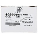 Bosch Fiberschleifscheibe R574, Best for Metal, Zirkonkorund, 125 mm, 22,23 mm, 80