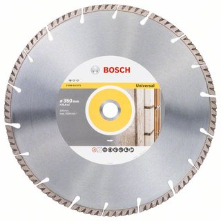 Bosch Diamanttrennscheibe Standard for Universal, 350 x 25,4 x 3,3 x 10 mm