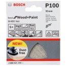 Bosch Schleifblatt M480 Net, Best for Wood and Paint, 93 mm, 100, 5er-Pack