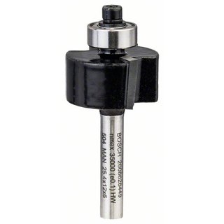 Bosch Falzfräser 6 mm, D1 25,4 mm, L 12,4 mm, G 54 mm