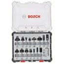 Bosch Fräser-Set, 6-mm-Schaft, 15-teilig
